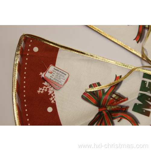 Decorative Handicraft Tree Skirt for Holiday Party